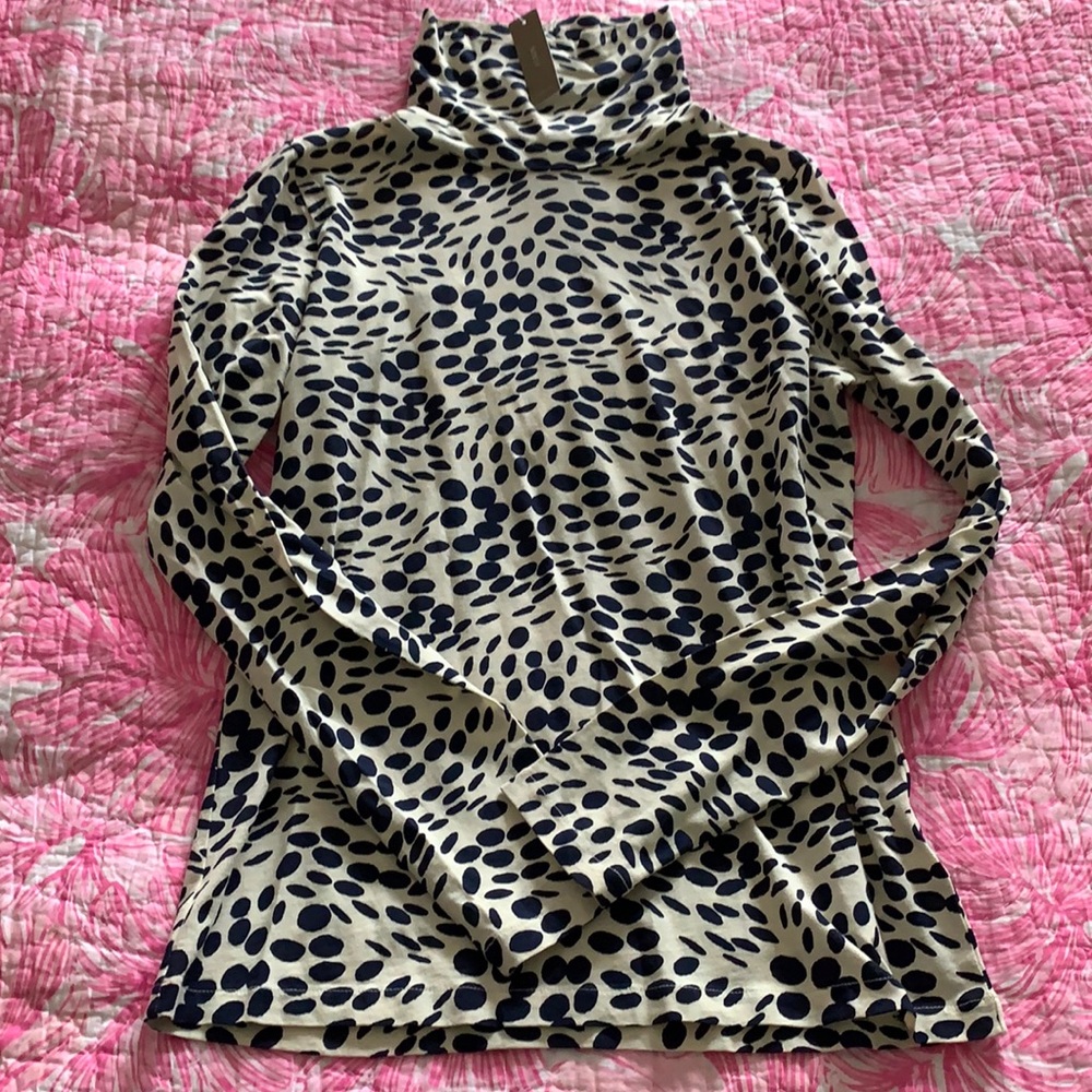 J. Crew Factory tissue turtleneck